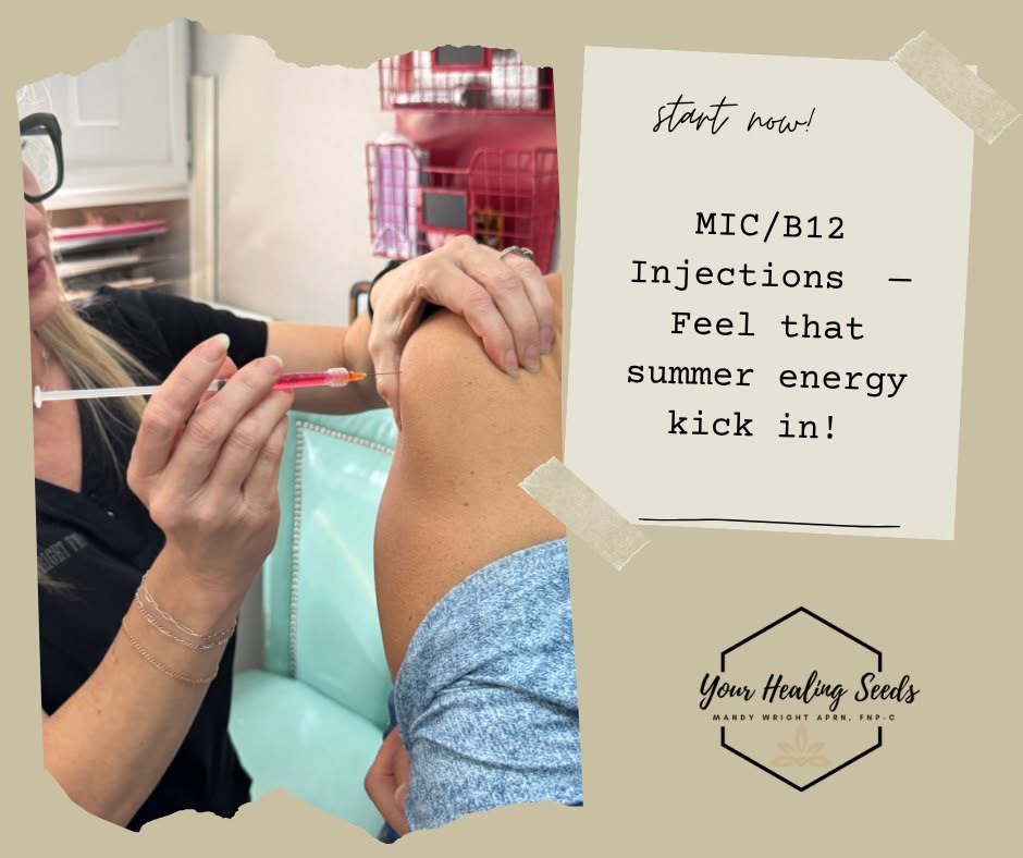 MIC B12 vitamin injection appointment at Your Healing Seeds